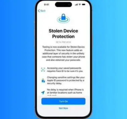 泉州苹果授权维修店分享被盗设备保护功能开启方法 