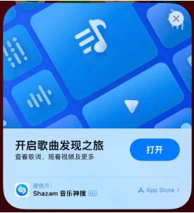 泉州苹果14维修站分享iPhone14音乐识别功能使用方法 