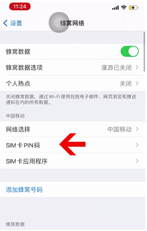 泉州苹果14维修网分享如何给iPhone14的SIM卡设置密码 